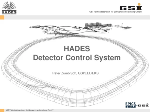 HADES Detector Control System