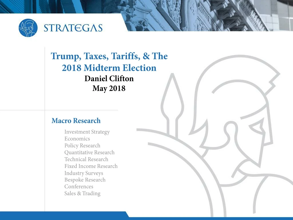 trump taxes tariffs the 2018 midterm election