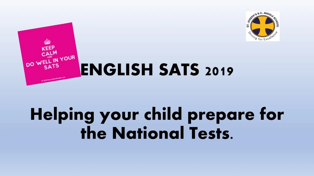 english sats 2019 helping your child prepare