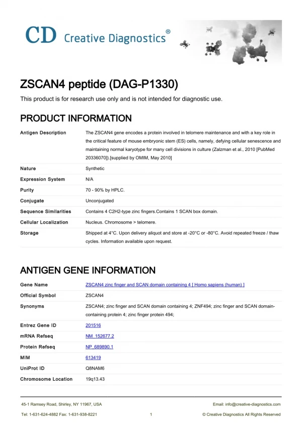 zscan4 gene