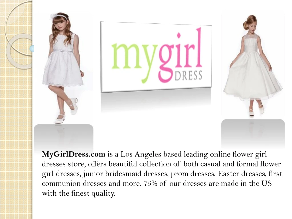mygirldress com is a los angeles based leading