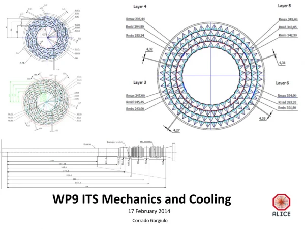 WP9 ITS Mechanics and Cooling