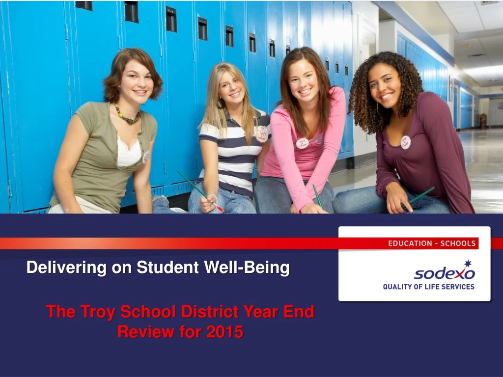 delivering on student well being the troy school