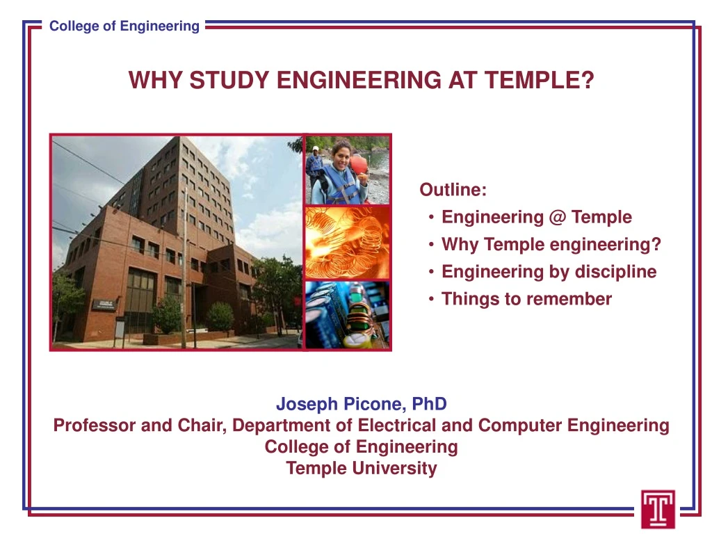 why study engineering at temple