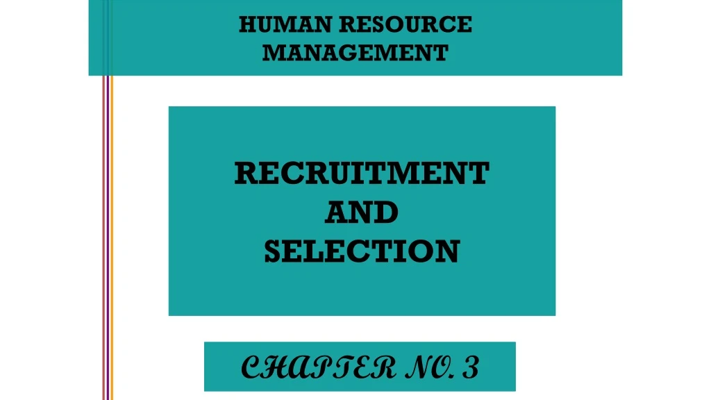 human resource management