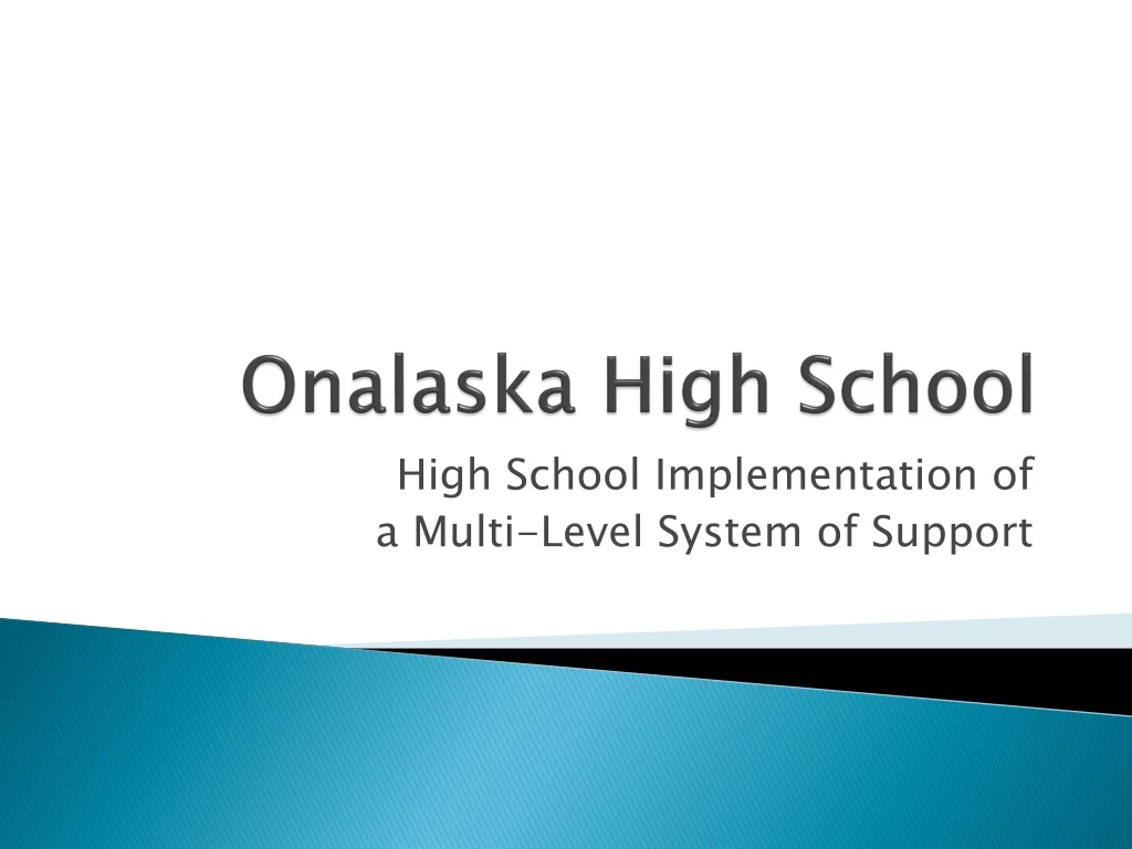 onalaska high school