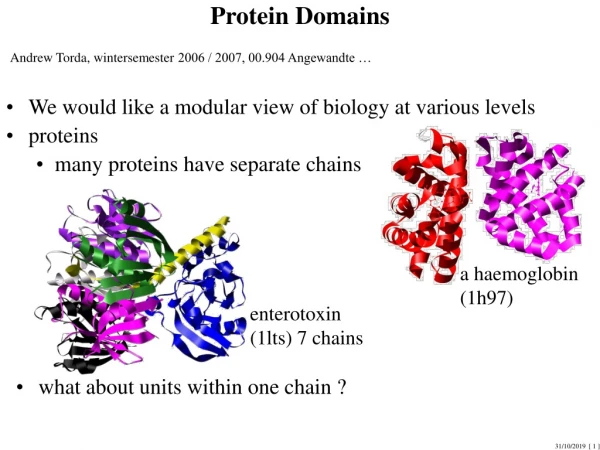 Protein Domains