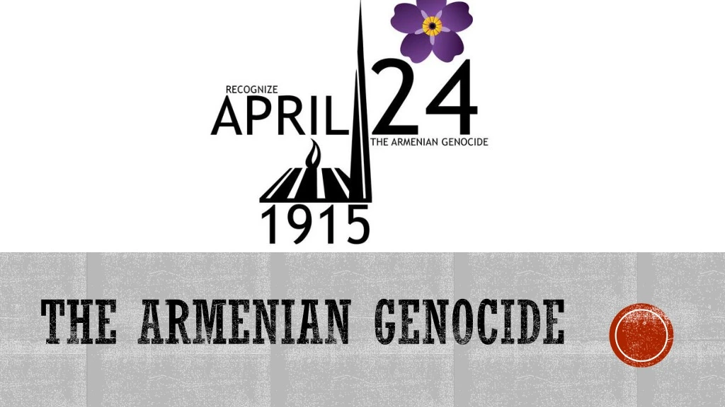 the armenian genocide