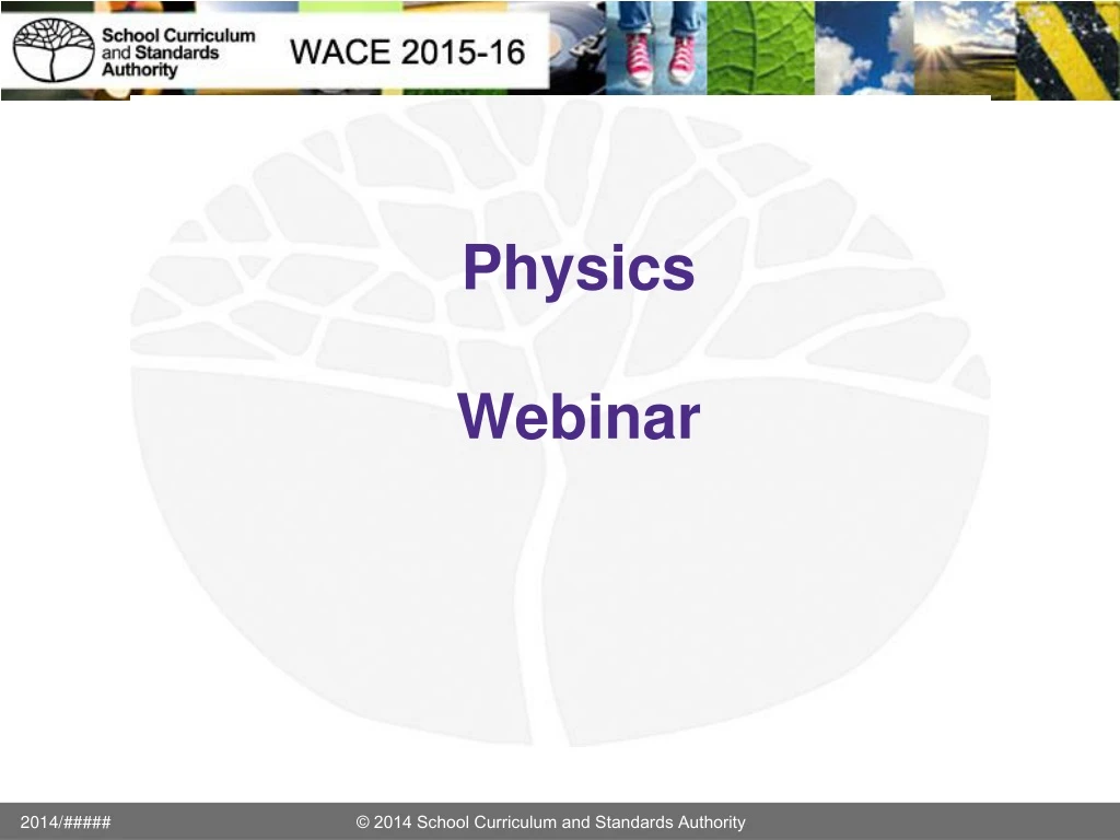 physics webinar