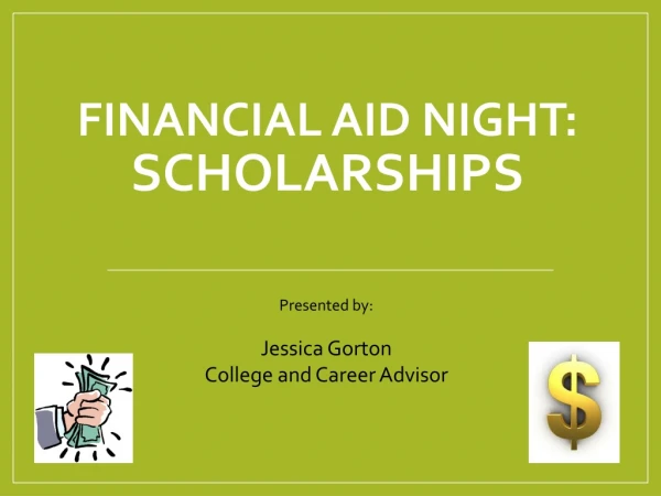 Financial Aid Night: Scholarships