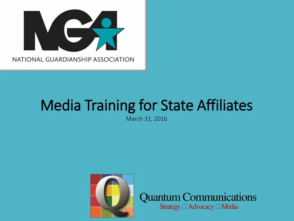 quantum communications strategy advocacy media