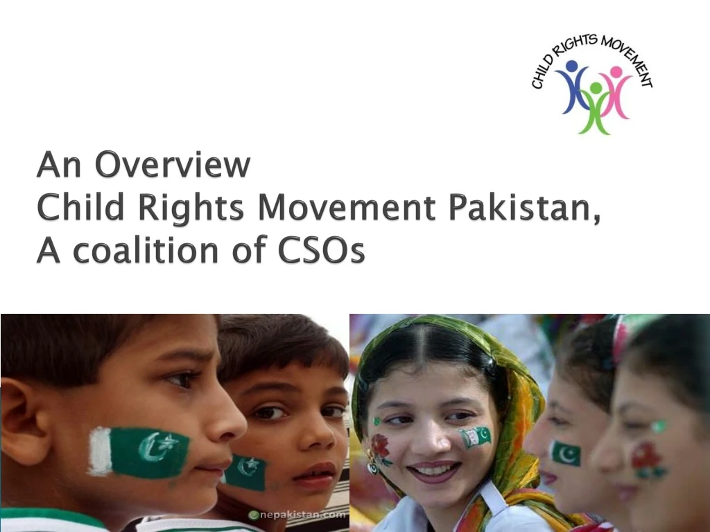 an overview child rights movement pakistan a coalition of csos