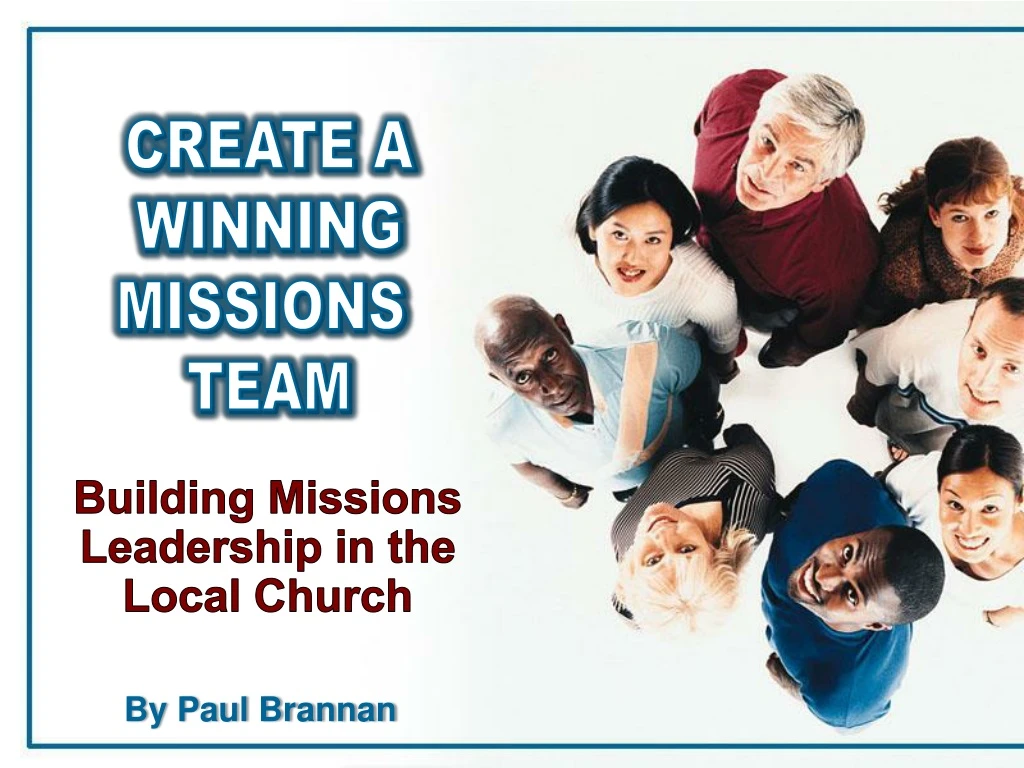 building missions leadership in the local church