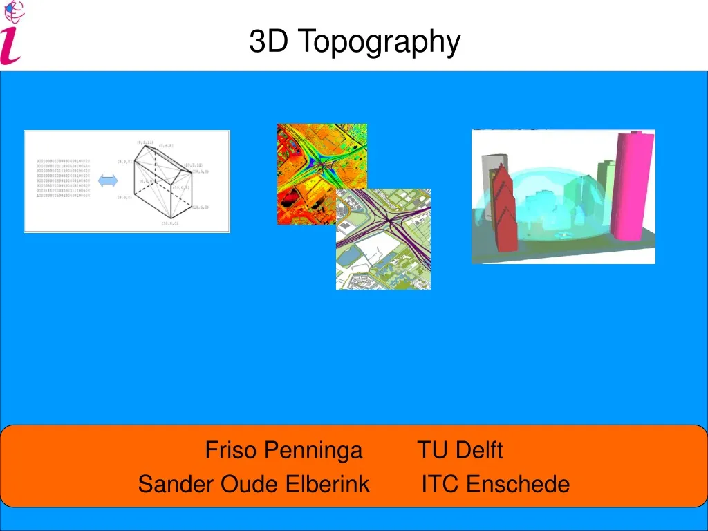 3d topography