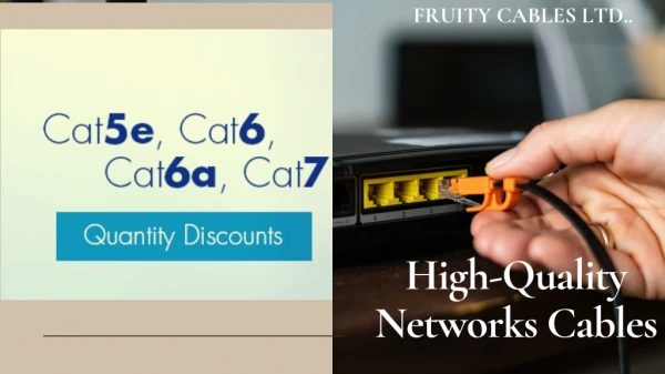 Get Online High-Quality Cat5e Ethernet Cables