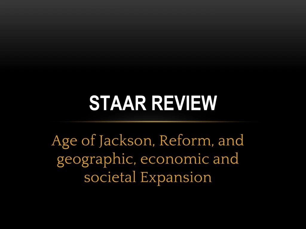 staar review