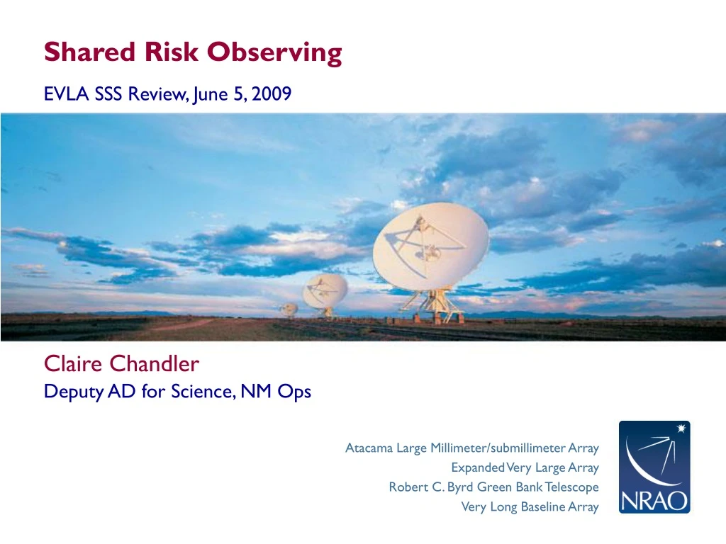 shared risk observing