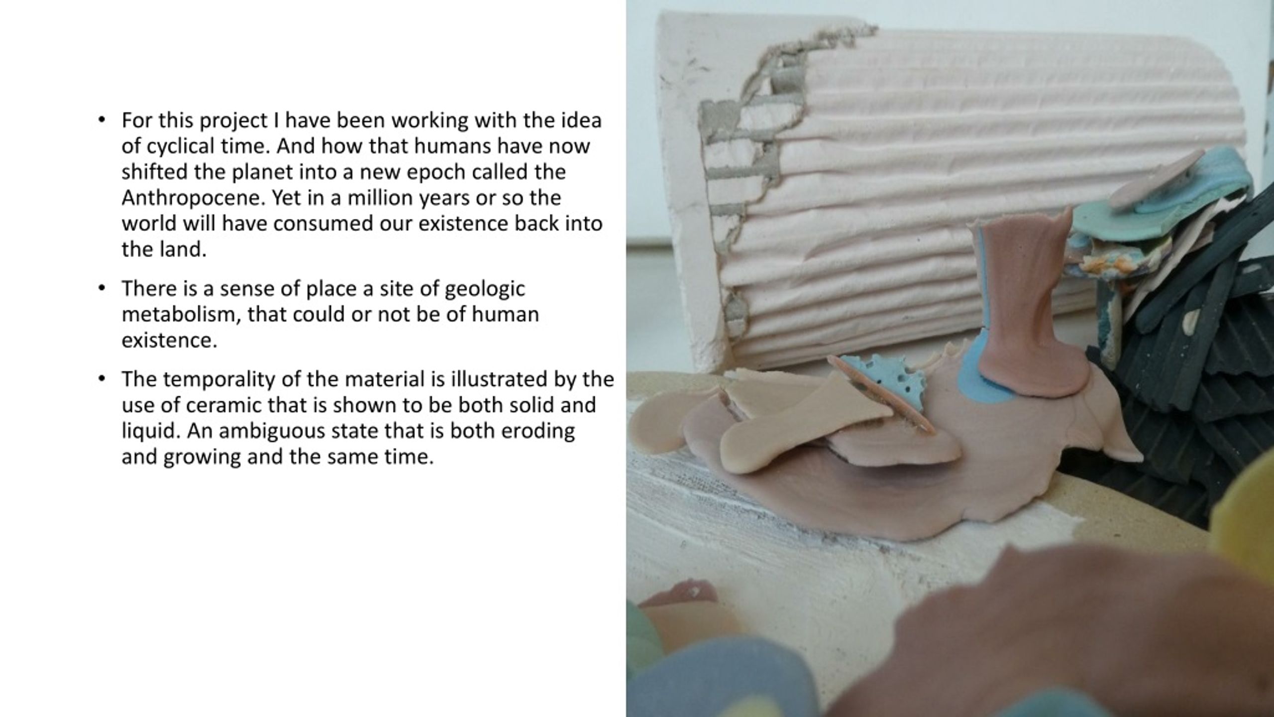 Geologic Metabolism: Exploring Cyclical Time in the Anthropocene - slide 1