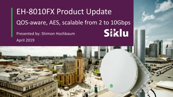 EH-8010FX Product Update