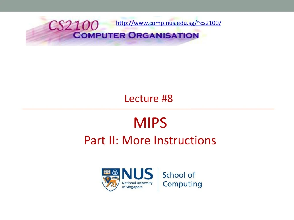 http www comp nus edu sg cs2100