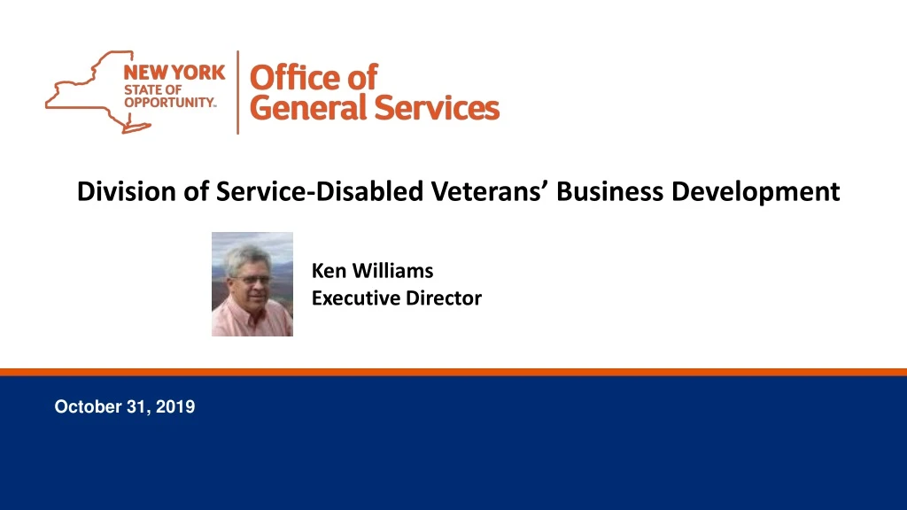 division of service disabled veterans business