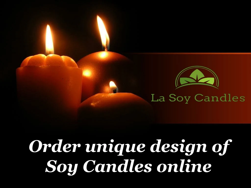 order unique design of soy candles online