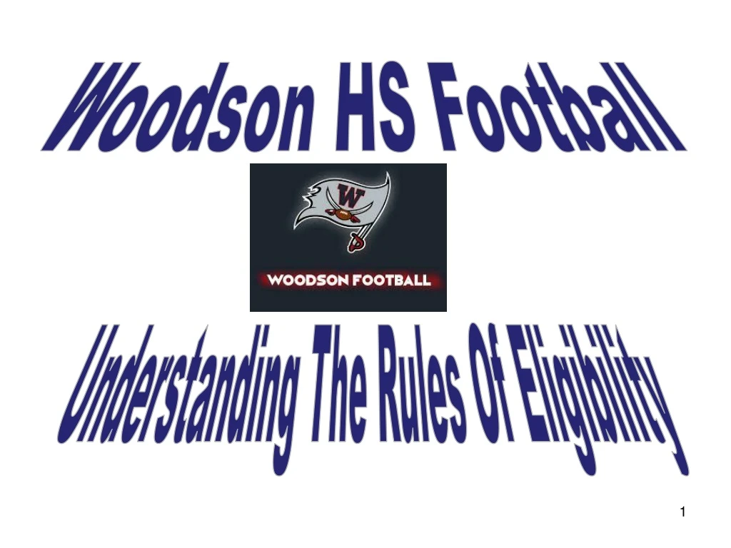 woodson hs football
