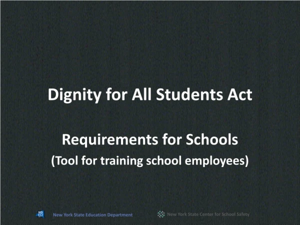Dignity for All Students Act