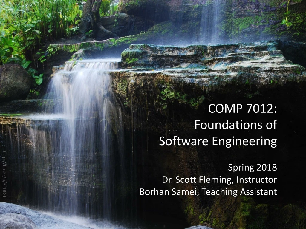 comp 7012 foundations of software engineering