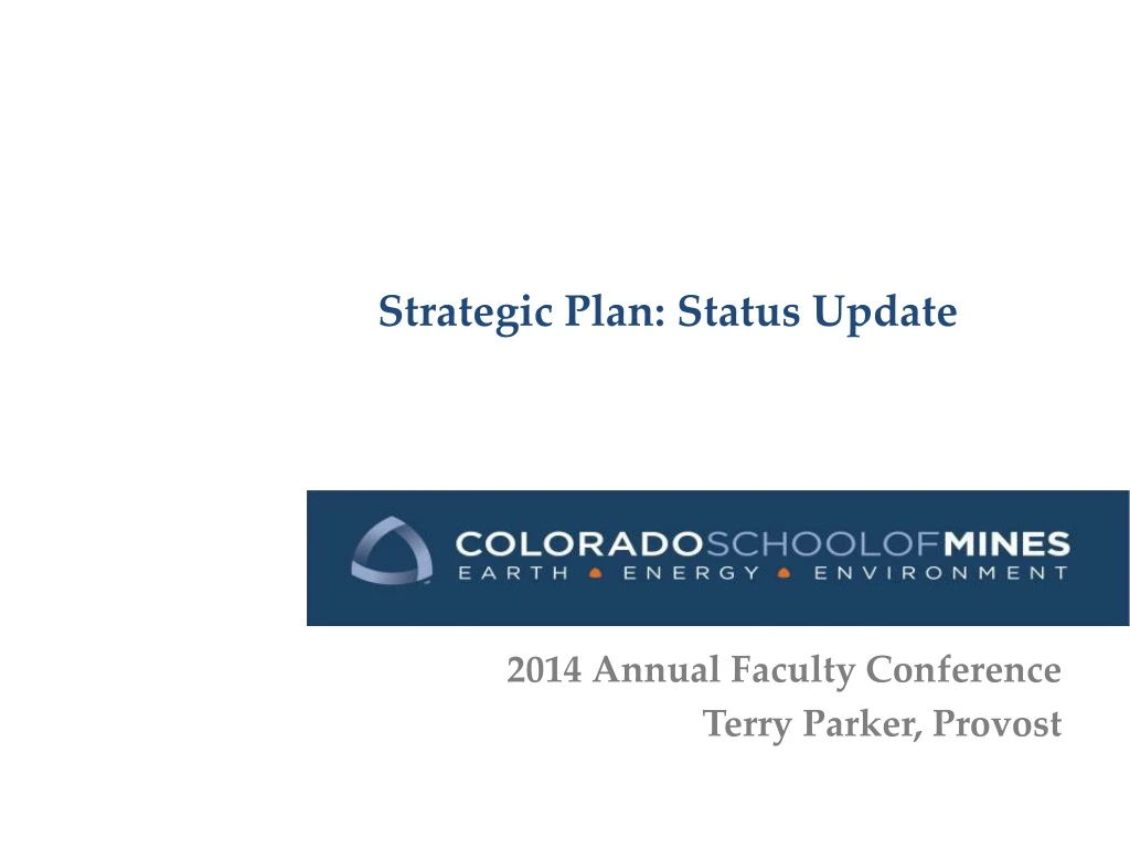 strategic plan status update