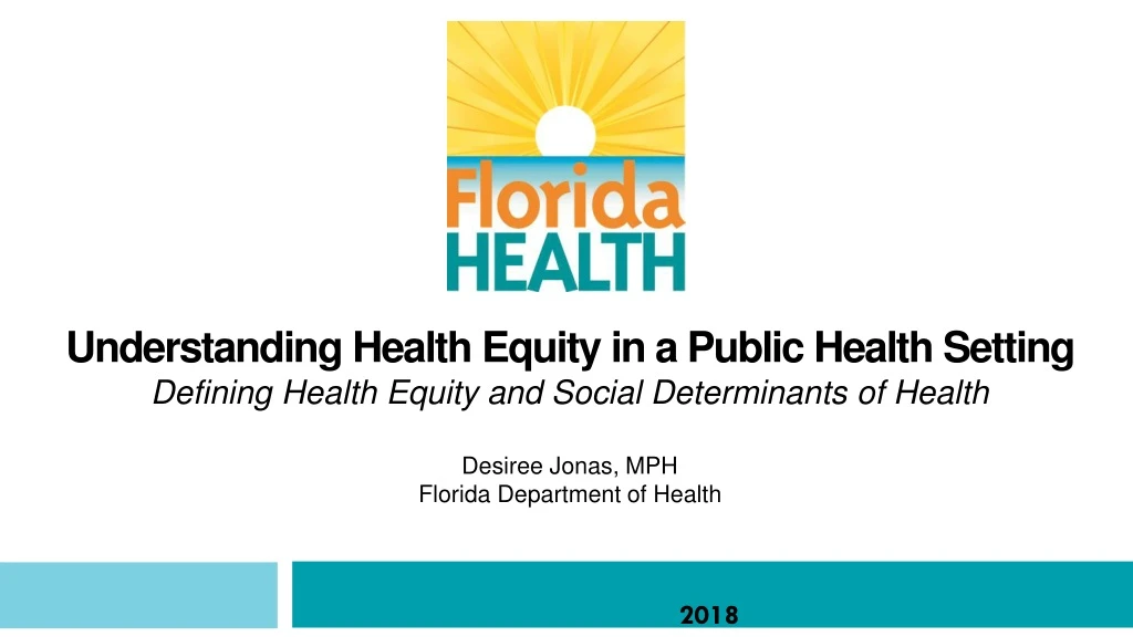 understanding health equity in a public health