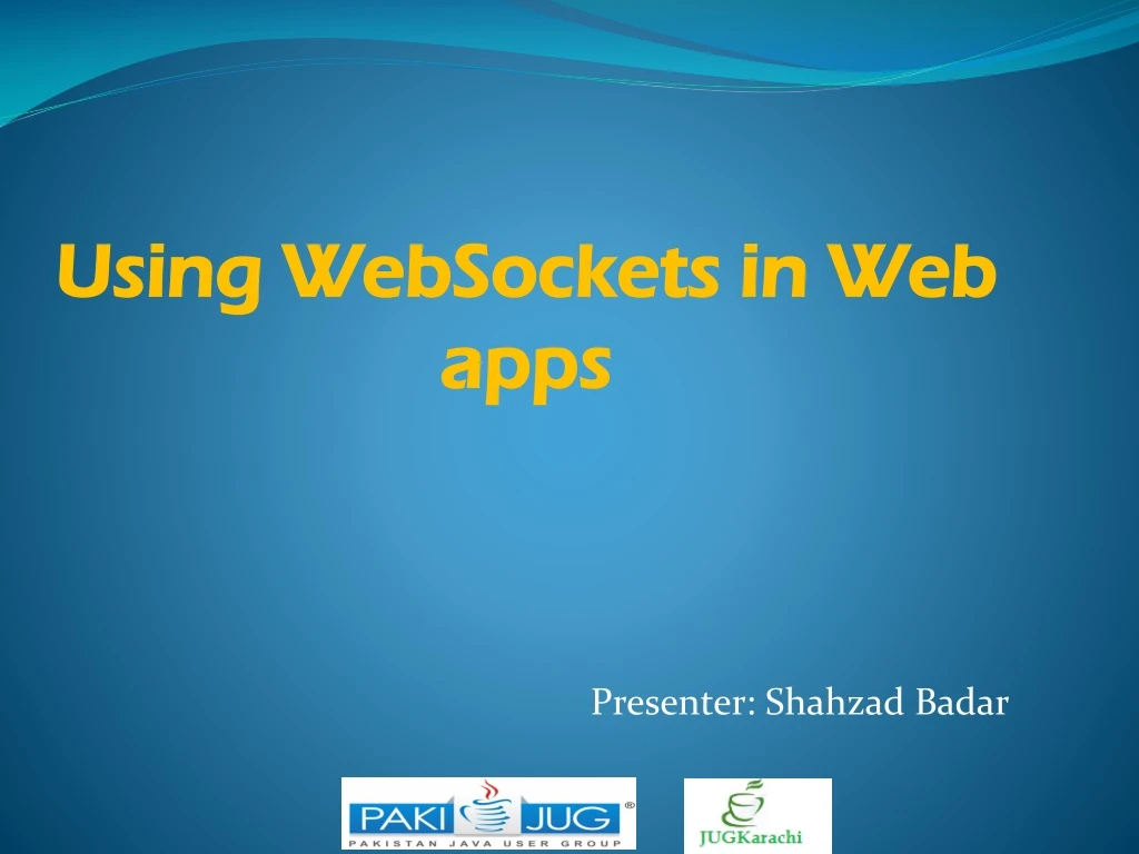 using websockets in web apps