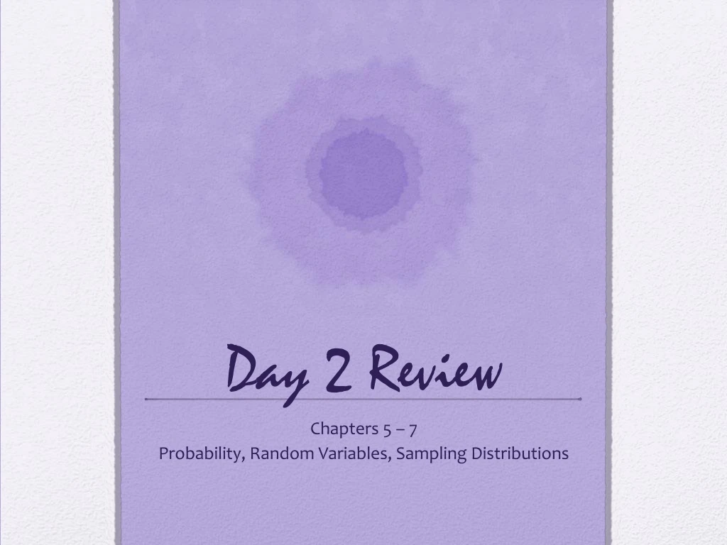 day 2 review