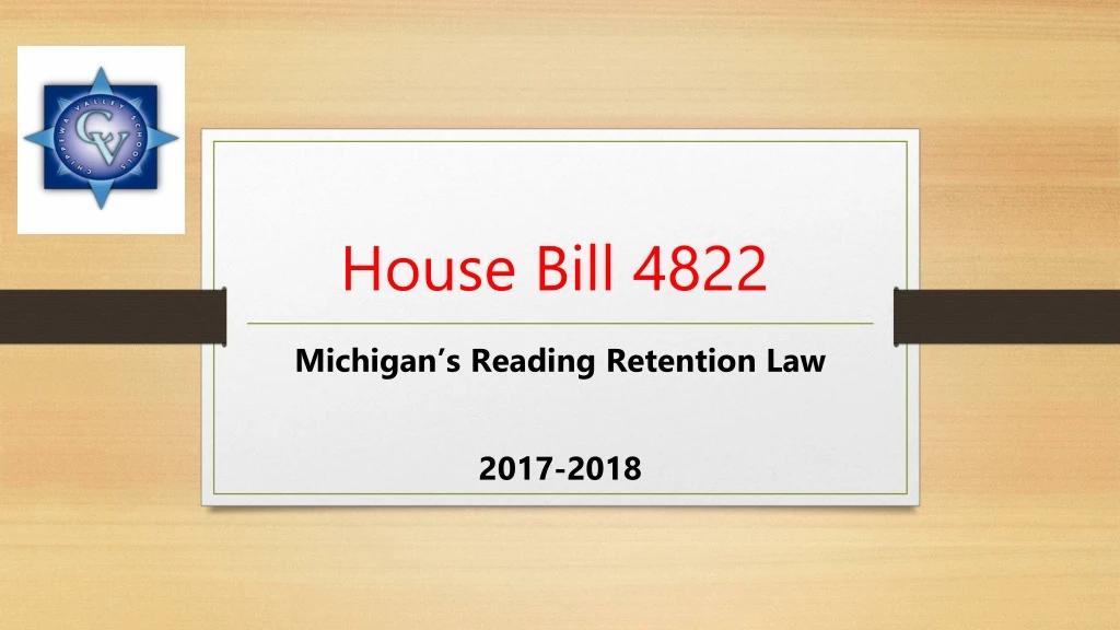 house bill 4822