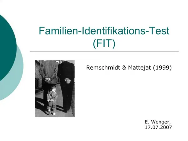 Familien-Identifikations-Test FIT
