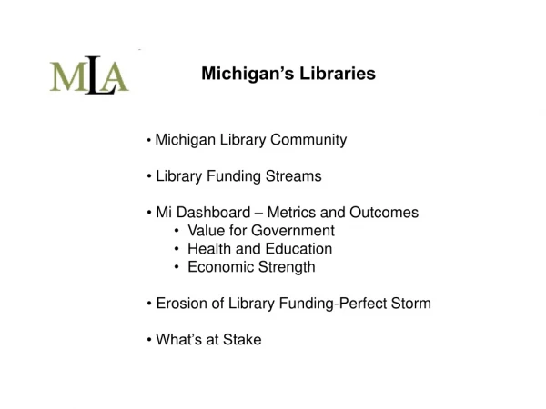 Michigan’s Libraries