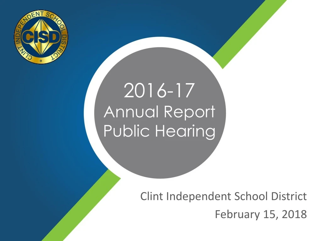 2016 17 annual report public hearing