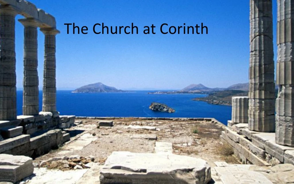 the church at corinth