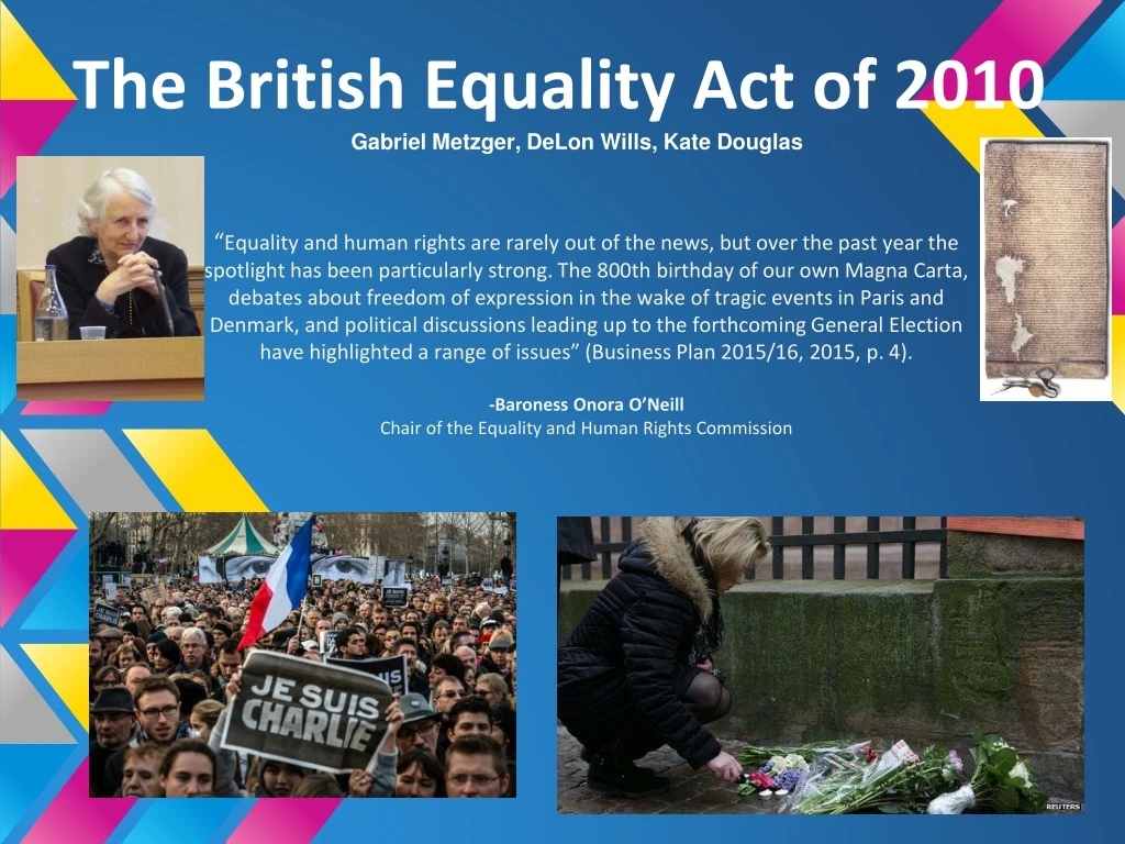 the british equality act of 2010