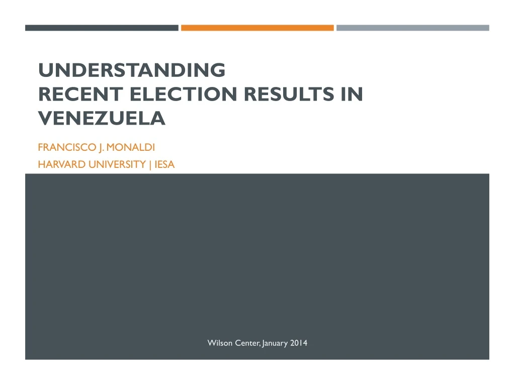 understanding recent election results in venezuela