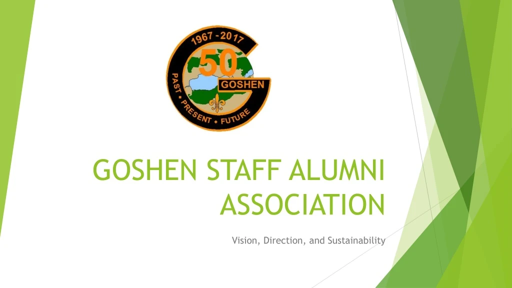 goshen staff alumni association