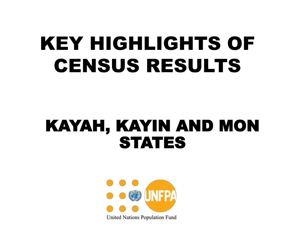 key highlights of census results