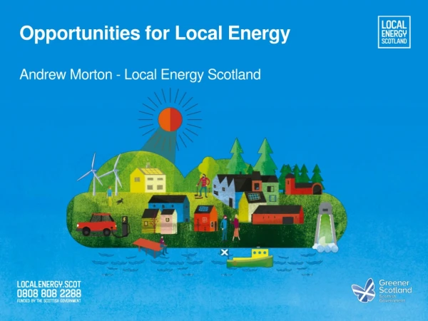 Opportunities for Local Energy