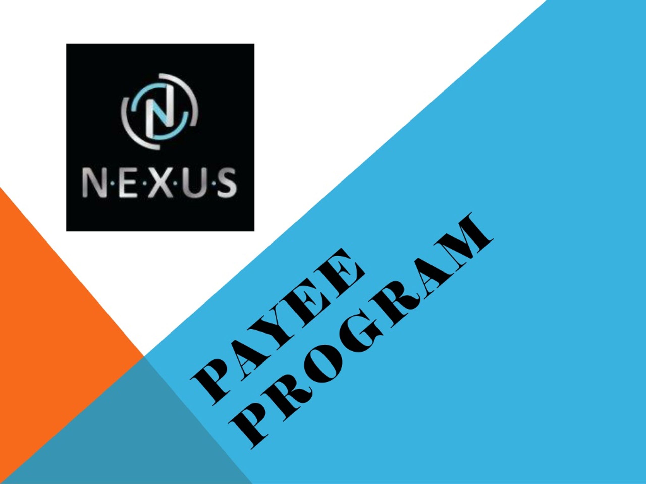 Payee Program - slide 1