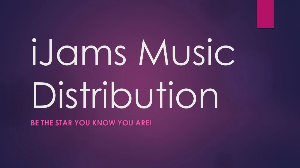 ijams music distribution