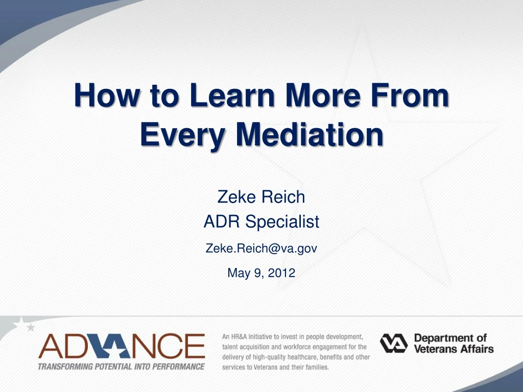 how to learn more from every mediation