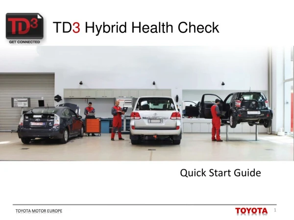 TD 3 Hybrid Health Check