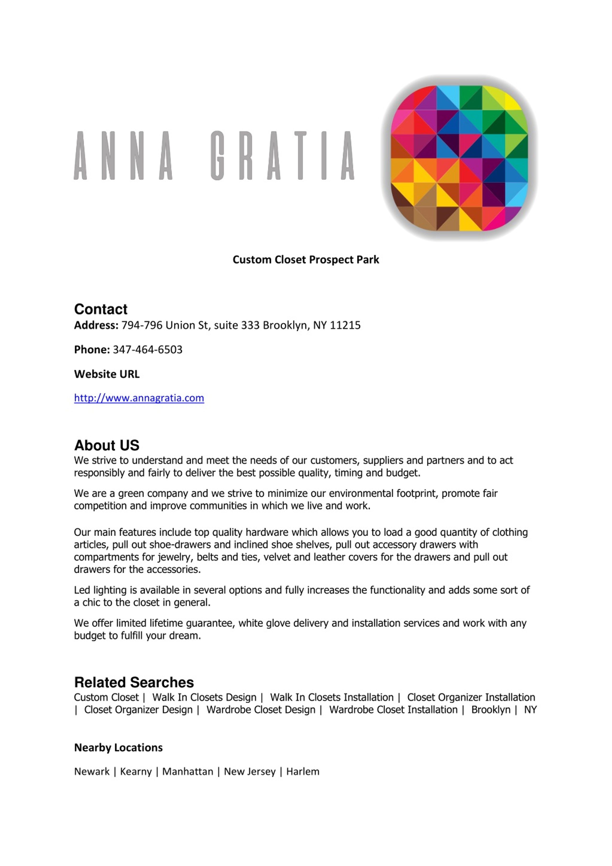 PPT - Custom Closet Prospect Park PowerPoint Presentation, free ...
