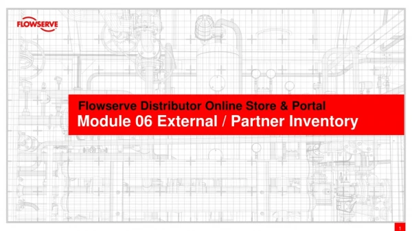 Module 06 External / Partner Inventory