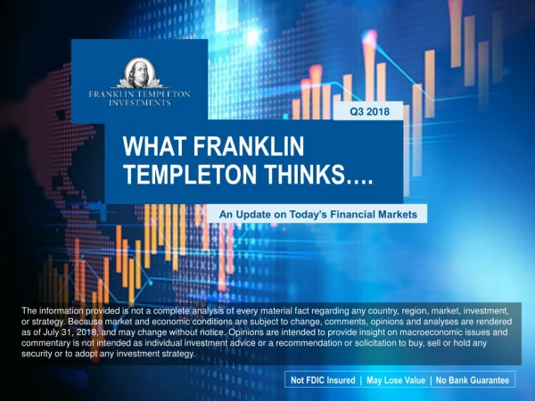 What franklin templeton thinks….